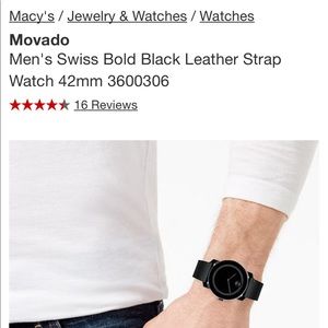 Movado watch new